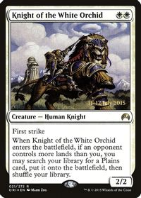 Knight of the White Orchid — Prerelease Cards
