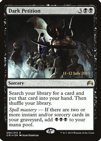 Dark Petition — Prerelease Cards