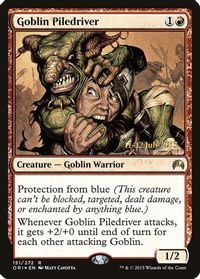 Goblin Piledriver — Prerelease Cards