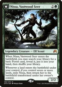 Nissa, Vastwood Seer — Prerelease Cards