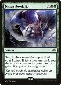 Nissa's Revelation — Prerelease Cards
