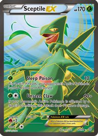 Sceptile EX (84 Full Art) — XY - Ancient Origins