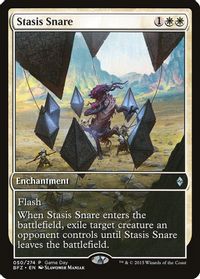 Stasis Snare — Game Day & Store Championship Promos