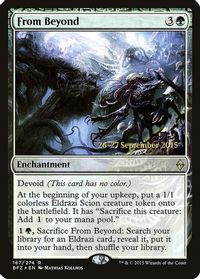 From Beyond — Prerelease Cards