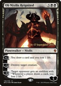 Ob Nixilis Reignited — Prerelease Cards