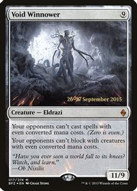 Void Winnower — Prerelease Cards