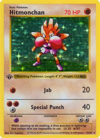 Hitmonchan — Base Set (Shadowless)