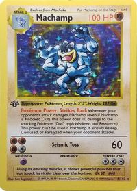 Machamp - 8/102 (Base Set Shadowless) — Deck Exclusives