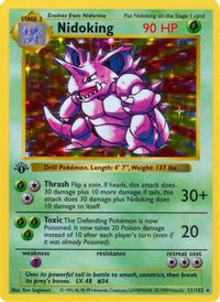 Nidoking — Base Set (Shadowless)