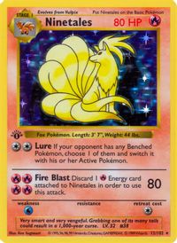 Ninetales — Base Set (Shadowless)