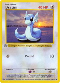 Dratini — Base Set (Shadowless)