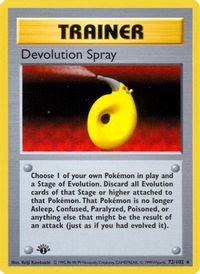 Devolution Spray — Base Set (Shadowless)