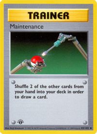 Maintenance — Base Set (Shadowless)