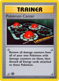 Pokemon Center — Base Set (Shadowless)