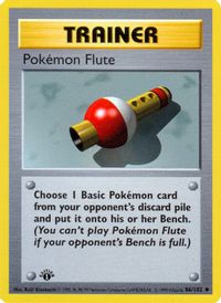 Pokemon Flute — Base Set (Shadowless)