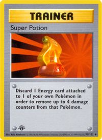 Super Potion — Base Set (Shadowless)