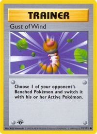 Gust of Wind — Base Set (Shadowless)