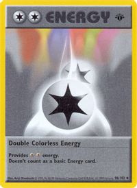 Double Colorless Energy — Base Set (Shadowless)