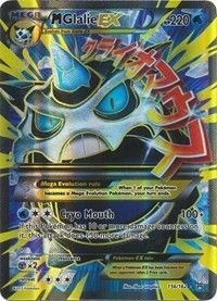M Glalie EX (Full Art) — XY - BREAKthrough