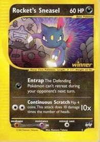 Rocket's Sneasel - 5 [Winner] — Best of Promos