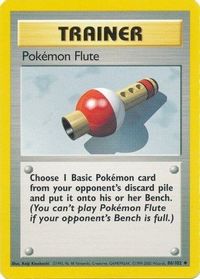 Pokemon Flute — Base Set