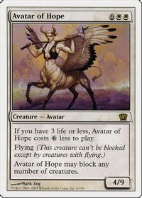 Avatar of Hope — 8th Edition