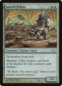 Soltari Priest (Scholarship Series) — Junior Series Promos
