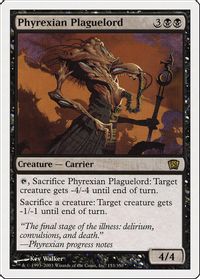 Phyrexian Plaguelord — 8th Edition