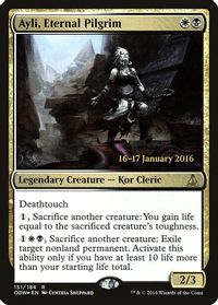 Ayli, Eternal Pilgrim — Prerelease Cards