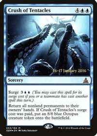 Crush of Tentacles — Prerelease Cards