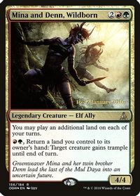 Mina and Denn, Wildborn — Prerelease Cards