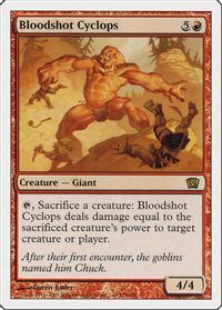 Bloodshot Cyclops — 8th Edition