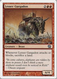 Lesser Gargadon — 8th Edition