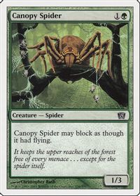 Canopy Spider — 8th Edition