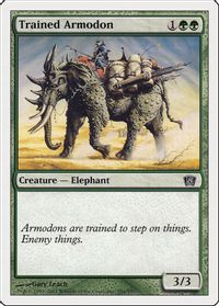 Trained Armodon — 8th Edition