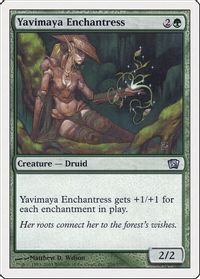 Yavimaya Enchantress — 8th Edition