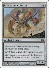 Phyrexian Colossus — 8th Edition