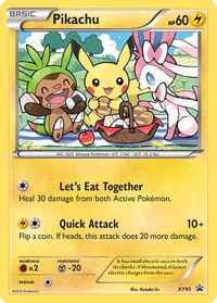 Pikachu — XY Promos