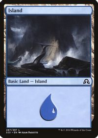 Island (287) — Shadows over Innistrad