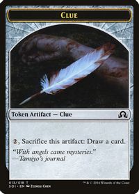Clue Token (013) — Shadows over Innistrad