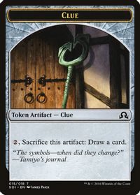 Clue Token (015) — Shadows over Innistrad