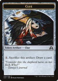 Clue Token (016) — Shadows over Innistrad