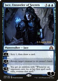 Jace, Unraveler of Secrets — Prerelease Cards