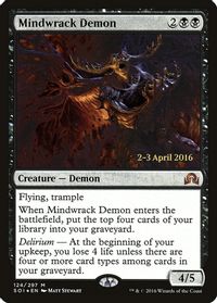 Mindwrack Demon — Prerelease Cards
