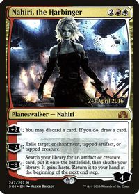 Nahiri, the Harbinger — Prerelease Cards