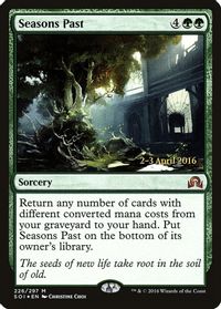 Seasons Past — Prerelease Cards