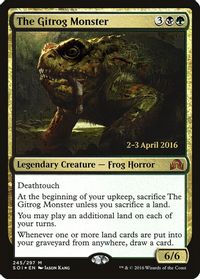 The Gitrog Monster — Prerelease Cards
