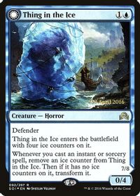 Thing in the Ice — Prerelease Cards