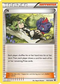 N (Supporter) — XY - Fates Collide