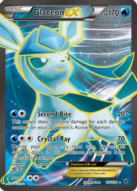 Glaceon EX (Full Art) — XY - Fates Collide